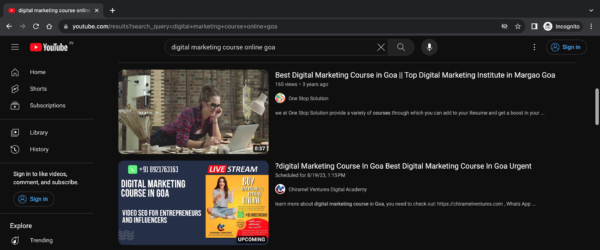 Digital Marketing Course online goa