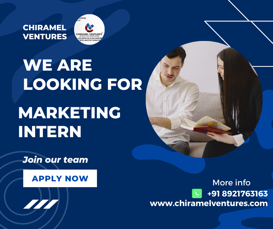 arketing Intern l Chiramel ventures