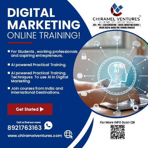 Digital Marketing Online Training l Chiramel ventures
