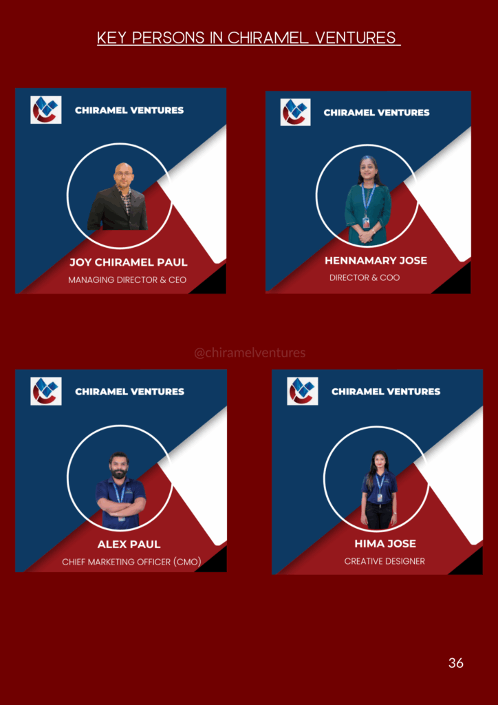 Chiramel Ventures Executive Team
