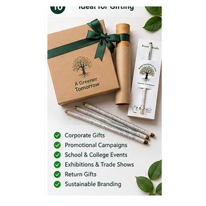 Plantable Seed Pencil | Recycled Newspaper Eco-Friendly Pencil